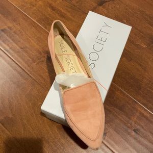 FLATS- Sole society, blush pink